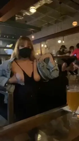 The correct way to get the bartenders attention