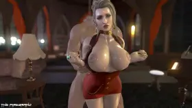 Scarlet standing (The Firebrand) [Final Fantasy 7]