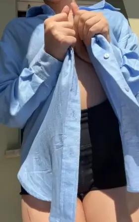 I can’t hide my big milkers to myself