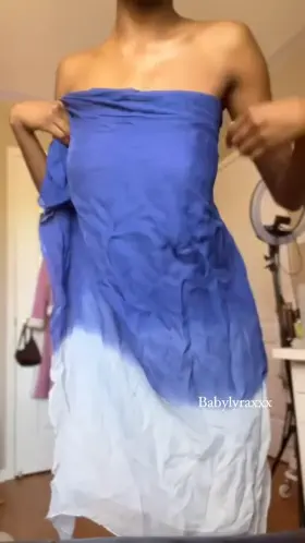 Hard to decide what’s cuter!! My tits or ass 🙆🏾‍♀️