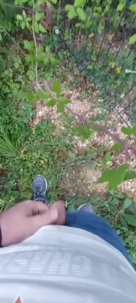 Pissing on public roadside