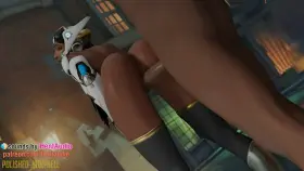 Symmetra from behind ( polished jade bell) [Overwatch] (w.sound)