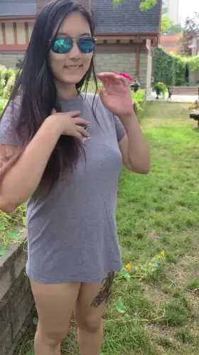 A little surprise for you…how do you like my boobs?