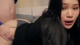 Asian babe getting her cheeks clapped - lovingrosiex