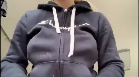 It’s cold outside, you should warm your dick in between my tits 😉