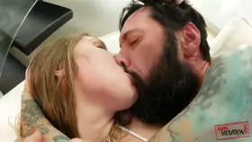 Busty babe Lena Paul gets a good anal pounding