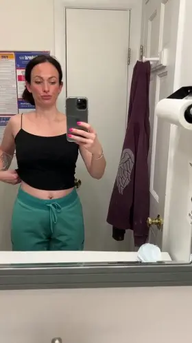 Braless and flawless!