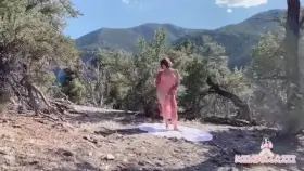 Outdoor masturbation (Bad Dommy)