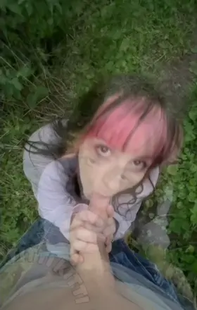 The woods always makes me horny