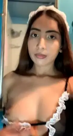 This slutty maid needs her Latina tits sucked 😊