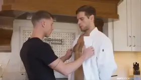 Justin Matthews Getting David Skylar Used To His New Uniform