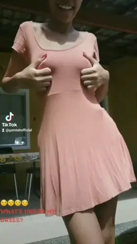 What is under my dress? 🙈