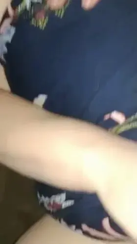 Fingering the wife and admiring her tits.