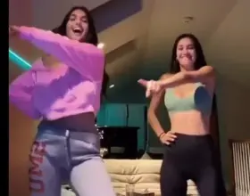 Motion tracked big tits