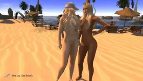 Virtual hot babes in Second Life from 2017