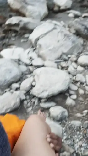 Eating my favorite dessert in Himalayas.... 😍😛