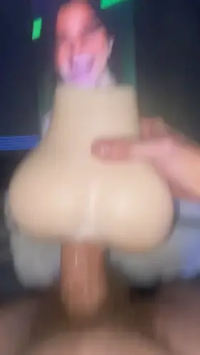 Brooke monk pocket pussy cum tribute