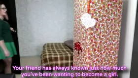 Imagine having a friend push your head onto his thick, throbbing cock~ <3