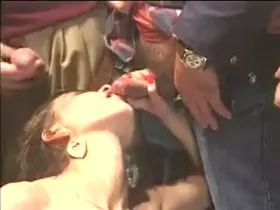 Accidental massive eruption just from a few seconds of blowjob