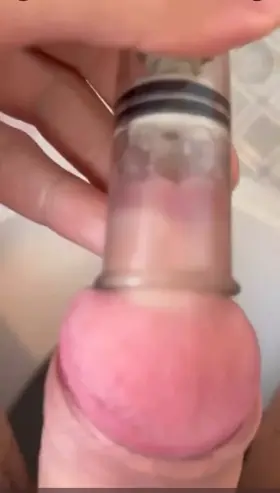 Penis head PUMP COMMENT BELOW WHAT SHOULD I PUMP NEXT GUYSS!! 1) Nipple pumps. 2) Ass hole pump. 3) Penis ball pump