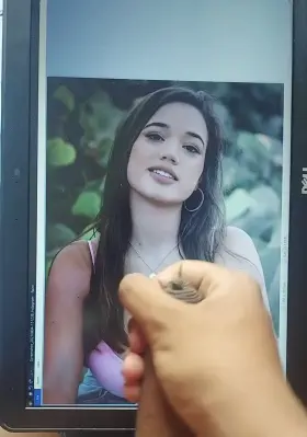 Sofia Gomez taking a huge load