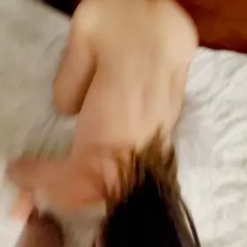 I couldn't decide if I liked (f)ucking or sucking (m)ore. Why not both? 😈😋