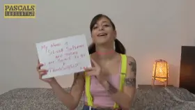 SubSlut Of The Week: We gave Silvia Soprano the standard menu which we give to all our SubSluts to order from, she checked 