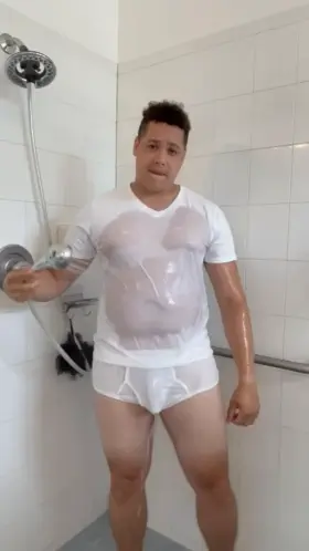 Washing off 💦🥵🤤