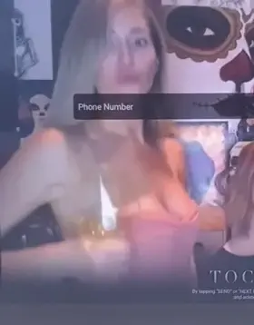 Wine always makes her horny!