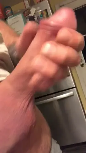 [37] My fat monster cock cumming 😈🍆💦