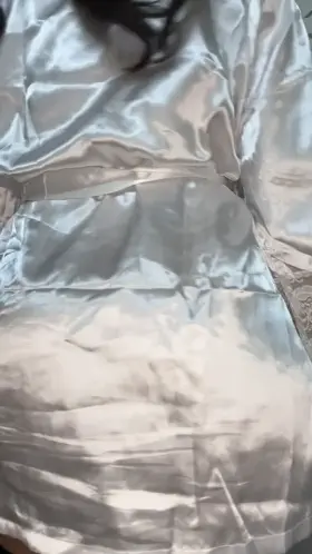 Love satin... undressing is so sexy! Agree?