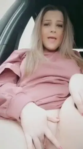 Pulled over to play with my tight pussy in the car😈want to see more? Link below😛2700+ posts inc boy/girl vids👇🏻💦