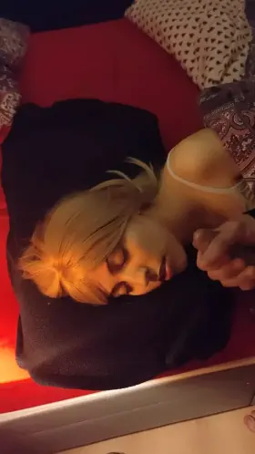 If you're gonna wake me up, make sure you give me some fucking cum!