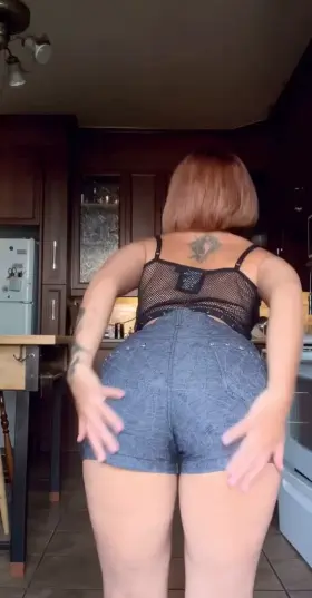 Definitely not big tiddy material, but definitely big booty material