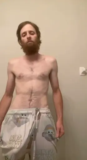 Enjoy the bulge before I whip it out