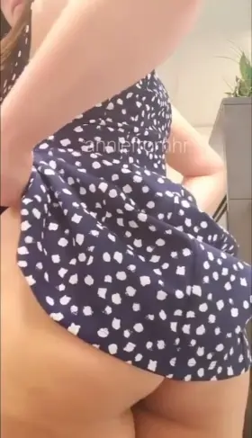 Like the view under my dress?