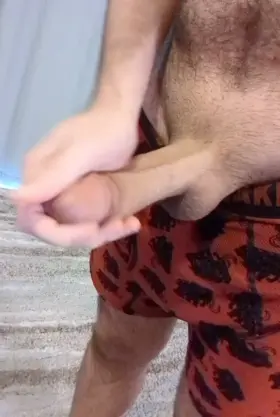 Friday morning monster, needed to stroke myself