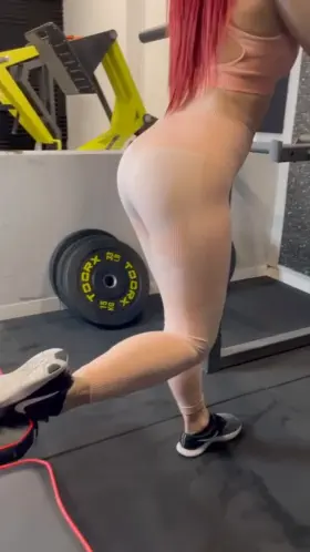 Did you expect my ass to be so thick underneath my leggings?