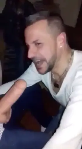 Straight...until the alcohol hits