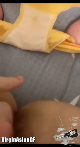 [18f] (WATCH WITH SOUND) My virgin Japanese pussy gets so fucking wet when I'm a being a submissive little slut for my college professor...