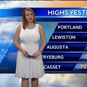 This week’s forecast will be extremely busty with a heavy chance of boobs