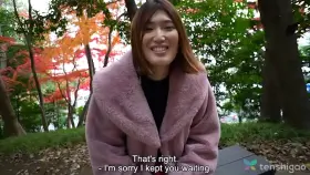 Miss Miku Kanno comes to visit us today for her first JAV experience