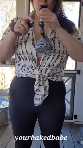 My clothes start falling off when I get high😉