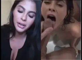 On Her Knees For The Money Shot