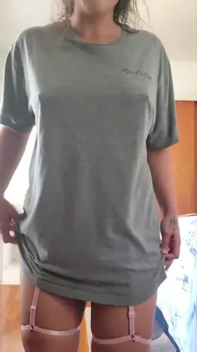 No bra but the matching one is real cute