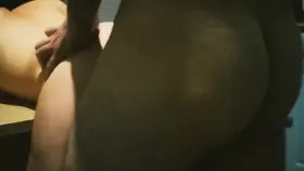 [F]ucking on the table and getting liquid love in [M]y puss :)