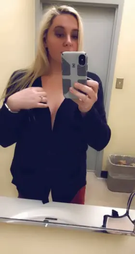 My cardigan is hiding a big secret...