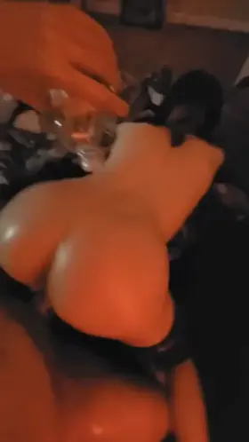 Would u let a goth girl throw it back on u like this? 🖤🦇