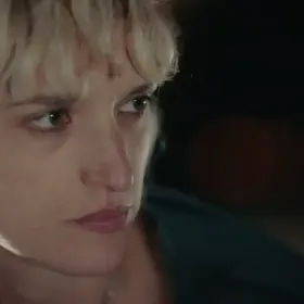 Agatha Rousselle on Garance Marillier's tits (Titane, 2021)