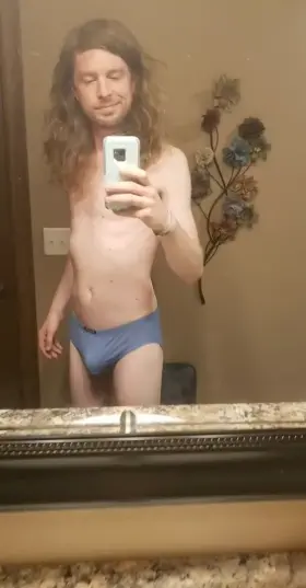 Trying out some different underwear than i usually wear